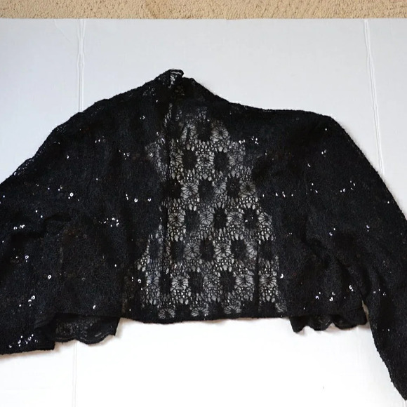 Sparkly  Bolero Jacket - Picture 3 of 7